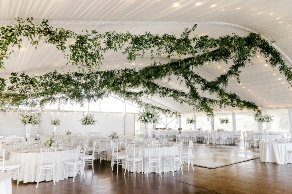 whimsical spring wedding reception decor inspiration