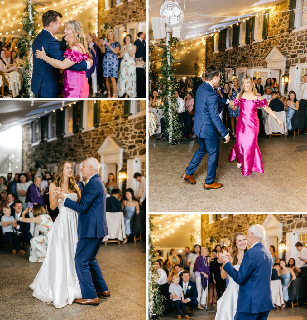 parent dances at Appleford Estate wedding reception by Emily Wren Photography