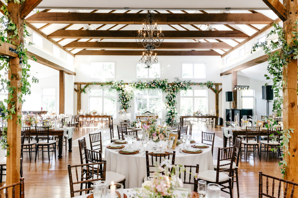 Luxurious summer garden wedding details at The Inn at Barley Sheaf by Emily Wren Photography