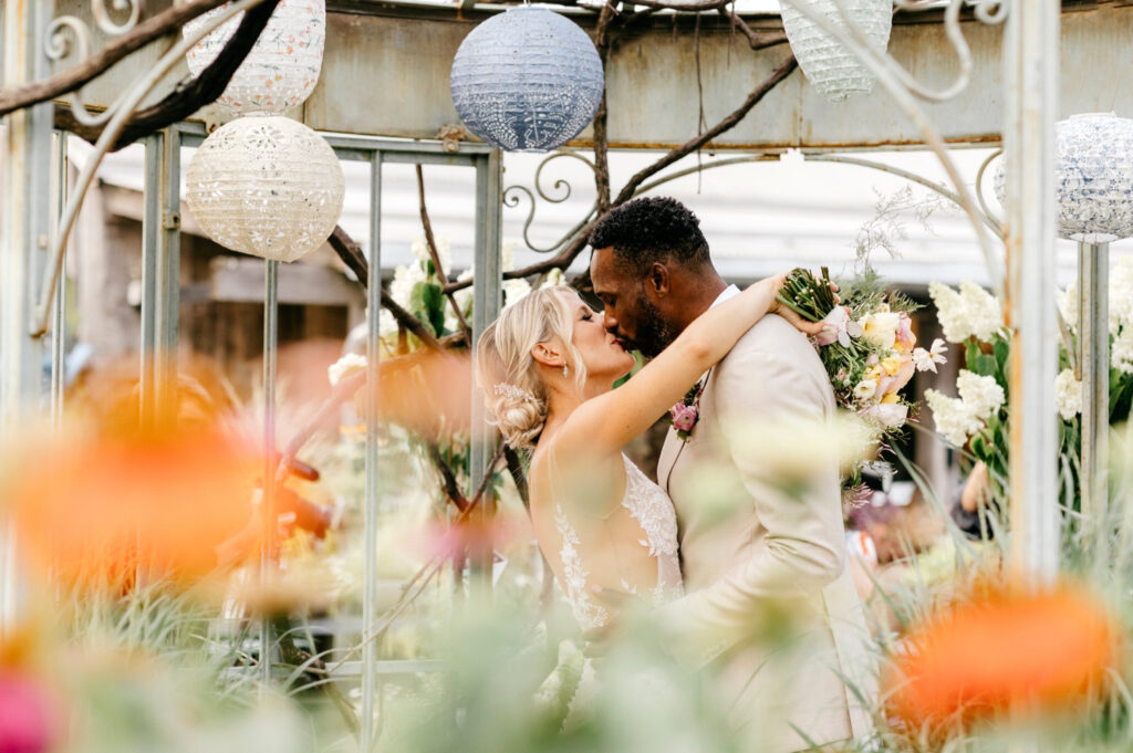 beautiful wedding day portraits of Philadelphia bride and groom at Terrain at Styer's